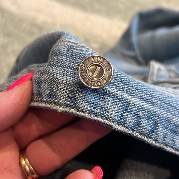 Cropped Juicy Denim Jacket - Picture 7 of 8